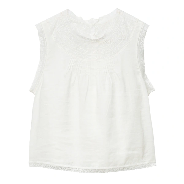 Doen Liletta Top in Salt | Blouses | Coveti