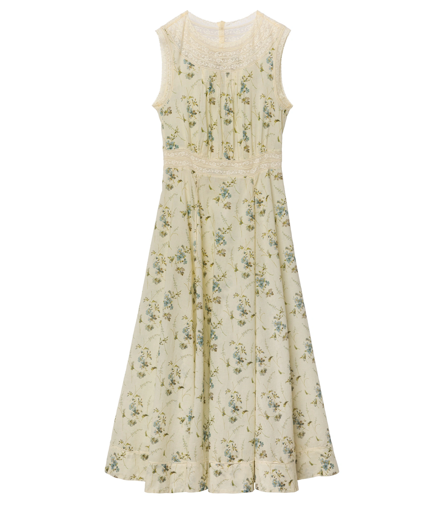 Doen Liliane Dress in Sunshine Prairie Rose Doen Liliane Dress in Sunshine Prairie Rose | Midi Dresses | Coveti