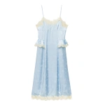 Doen Lise Dress in Forget Me Not | Midi Dresses | Coveti