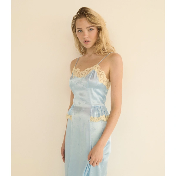 Doen Lise Dress in Forget Me Not | Midi Dresses | Coveti, view 3