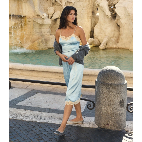 Doen Lise Dress in Forget Me Not | Midi Dresses | Coveti, view 6