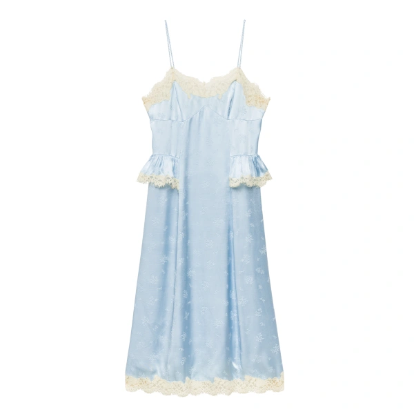 Doen Lise Dress in Forget Me Not | Midi Dresses | Coveti