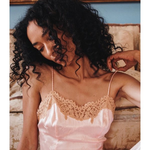 Doen Lise Dress in Nectarine | Midi Dresses | Coveti, view 4