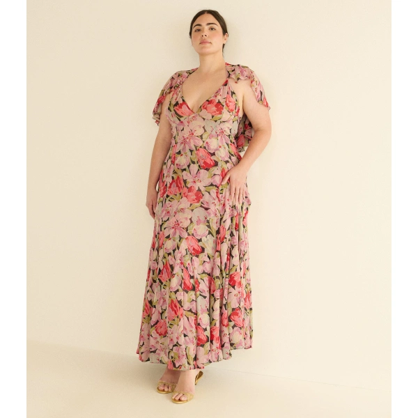 Doen Liselotte Dress in Vallee des Tulipes | Maxi Dresses | Coveti, view 5