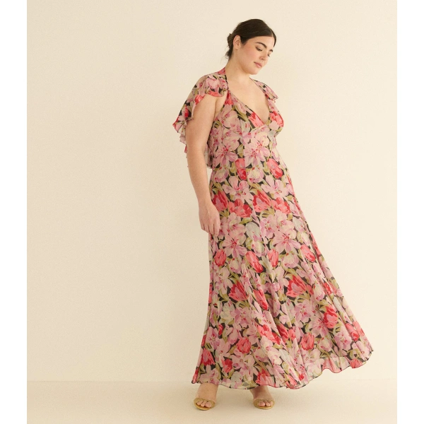 Doen Liselotte Dress in Vallee des Tulipes | Maxi Dresses | Coveti, view 6