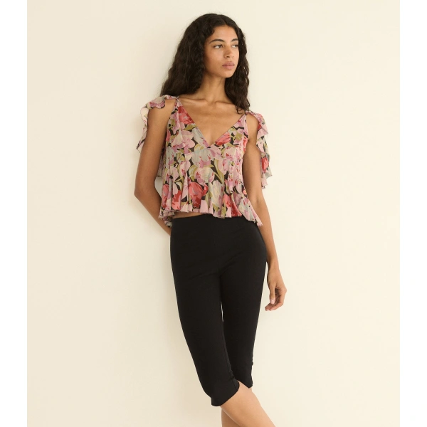 Doen Livanne Top in Vallee des Tulipes | Blouses | Coveti, view 3