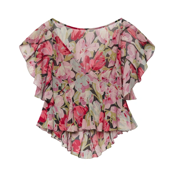 Doen Livanne Top in Vallee des Tulipes | Blouses | Coveti