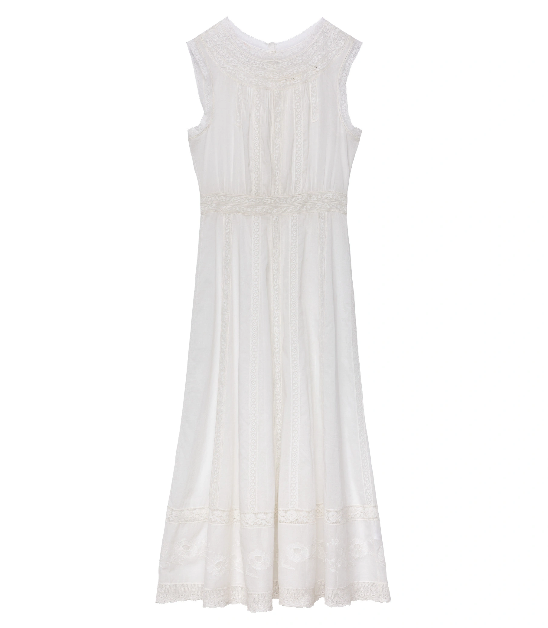 Doen Liviana Dress in Salt Doen Liviana Dress in Salt | Midi Dresses | Coveti