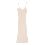 Doen Long Scoop Neck Slip in Conch | Slip Dresses | Coveti