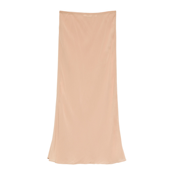 Long Skirt Slip in Sand Dollar