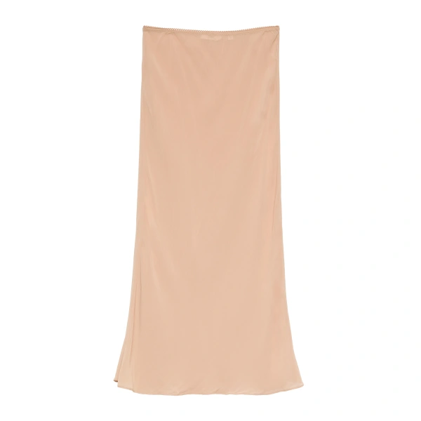 Long Skirt Slip in Sand Dollar