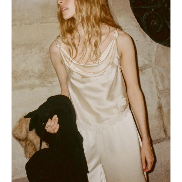 Doen Manon Top in Candlelight | Blouses | Coveti, view 6
