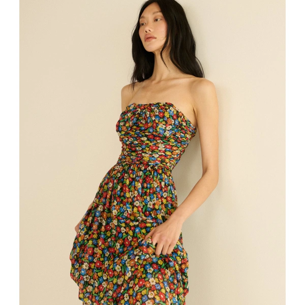 Doen Marguerite Dress in Begonia Blossom | Maxi Dresses | Coveti, view 5
