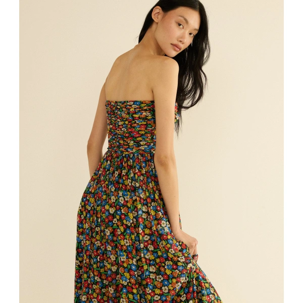 Doen Marguerite Dress in Begonia Blossom | Maxi Dresses | Coveti, view 6