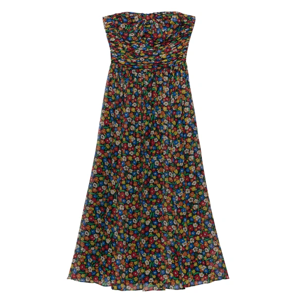Marguerite Dress in Begonia Blossom
