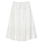 Doen Marise Skirt in Salt | Midi Skirts | Coveti