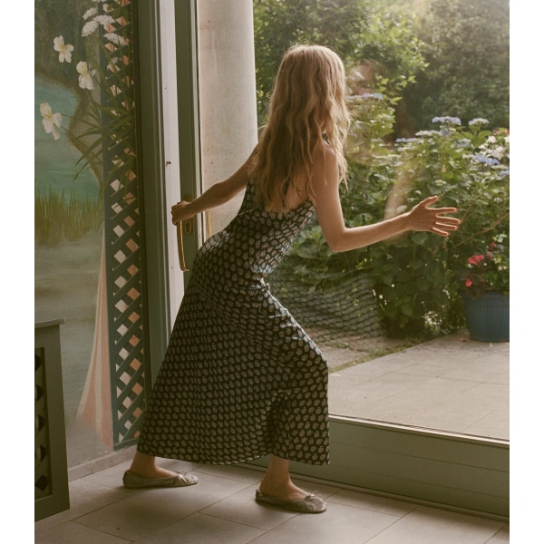 Doen Mariselle Dress in Chaumont Paisley | Midi Dresses | Coveti, view 6