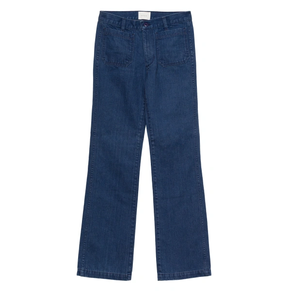 Maritime Mid Rise Jean in Sirenes Wash