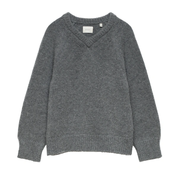 Merit Sweater in Charcoal Melange