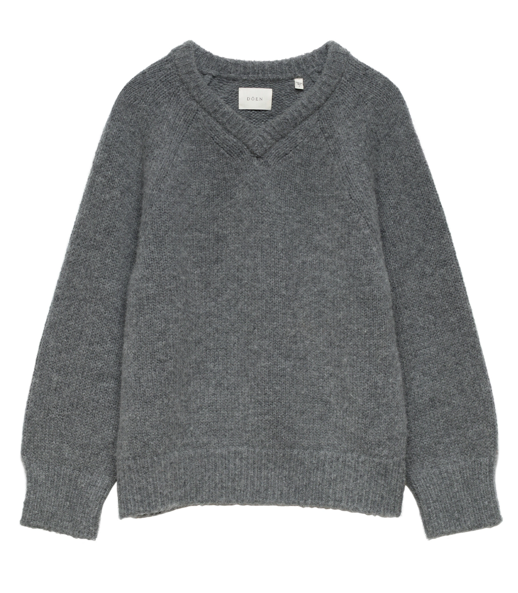 Doen Merit Sweater in Charcoal Melange Doen Merit Sweater in Charcoal Melange | Sweaters | Coveti