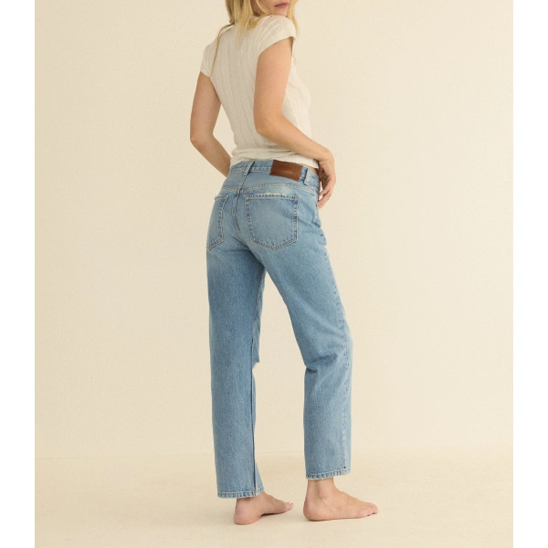 Doen Miller Jean in Nantes Light Wash | Jeans | Coveti, view 5