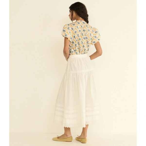 Doen Millie Top in Narcissus Bloom | Blouses | Coveti, view 5