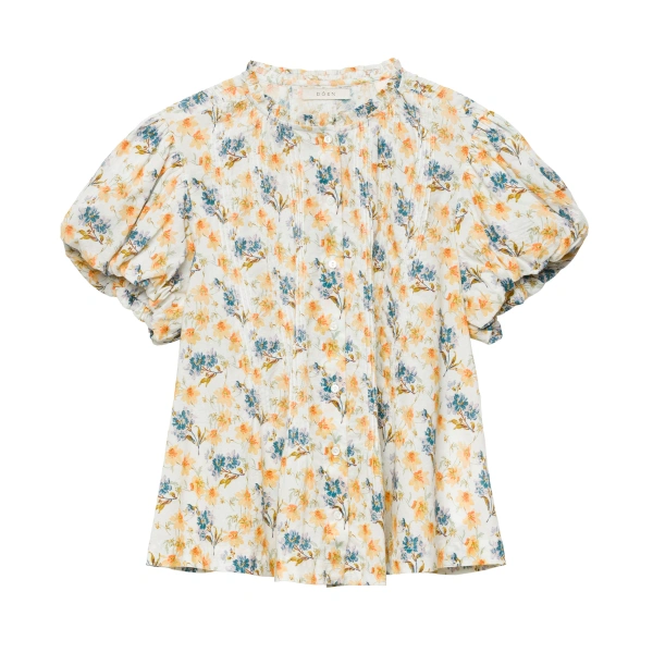 Millie Top in Narcissus Bloom