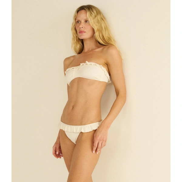 Doen Mina Bikini Bottom in Powder | Bikinis | Coveti, view 6