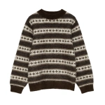 Doen Myles Sweater in Sandhamm Jacquard | Sweaters | Coveti