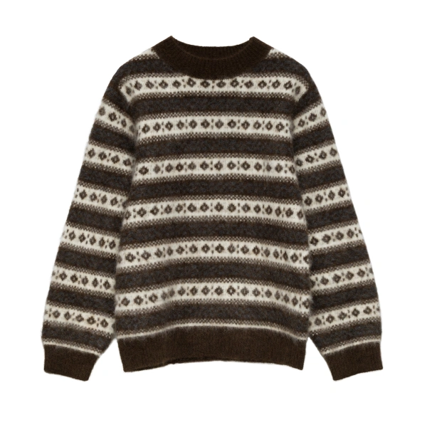 Myles Sweater in Sandhamm Jacquard