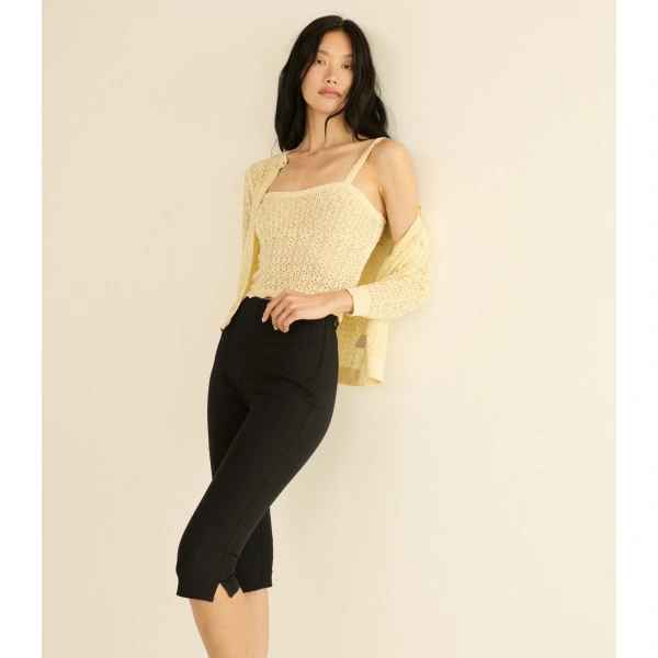 Doen Nadille Cami in Vanilla | Camisoles | Coveti, view 3