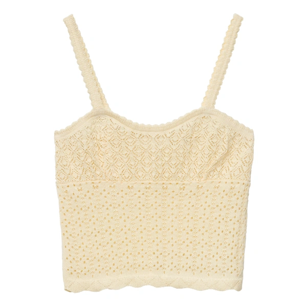 Doen Nadille Cami in Vanilla | Camisoles | Coveti