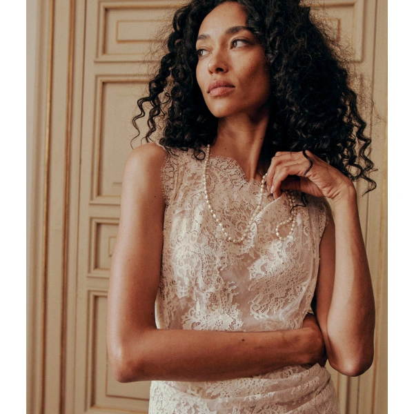 Doen Nailah Top in Candlelight | Blouses | Coveti, view 3