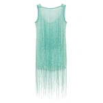 Doen Nereida Dress in Mermaid | Midi Dresses | Coveti