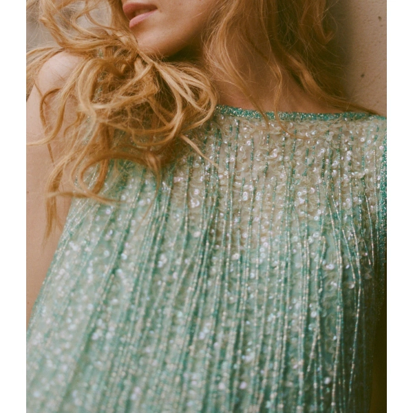 Doen Nereida Dress in Mermaid | Midi Dresses | Coveti, view 6