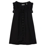Doen Nessie Dress in Black | Midi Dresses | Coveti