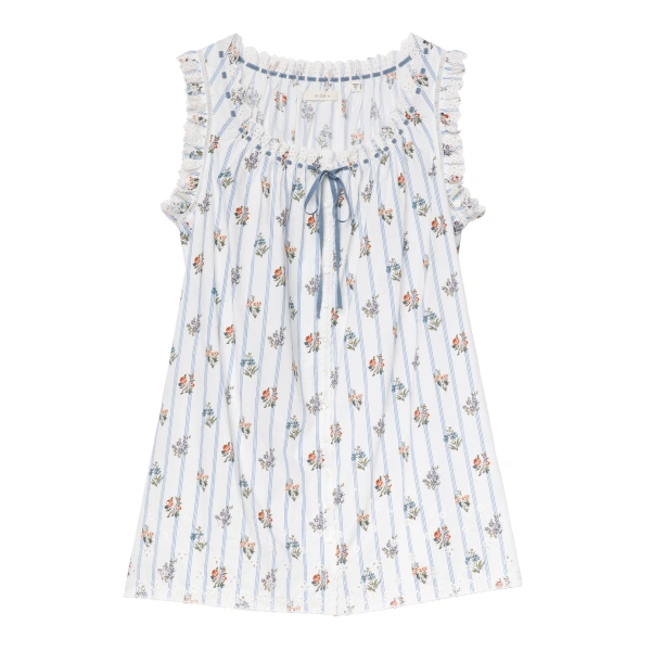 Nessie Dress in Fleurs de Bordeaux