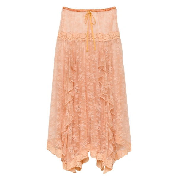 Doen Noellie Skirt in Toasted Almond | Midi Skirts | Coveti