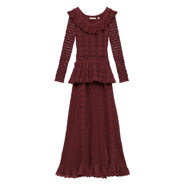 Norène Dress in Vieux Rose