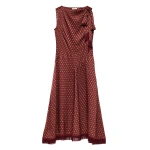 Doen Nova Dress in San Sebastian Foulard | Midi Dresses | Coveti