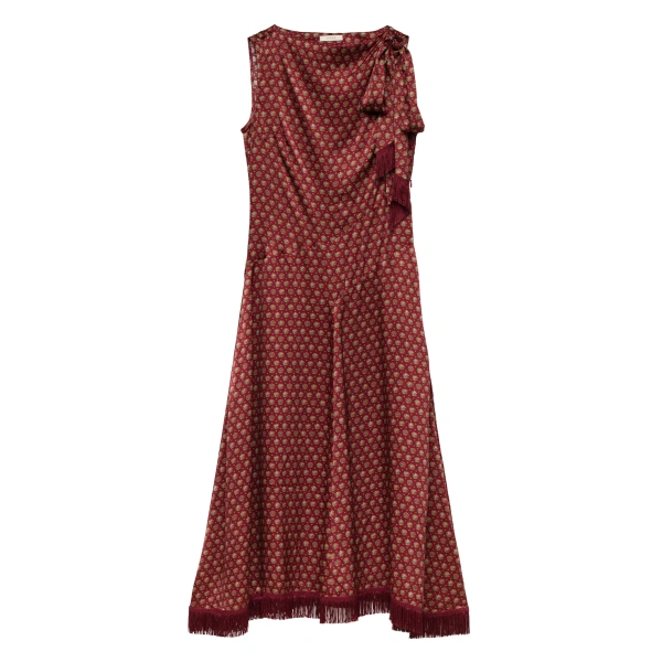 Nova Dress in San Sebastian Foulard