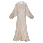 Doen Oliana Anniversary Dress in Jardin d'Amboise | Midi Dresses | Coveti
