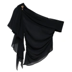 Doen Opera Top in Black | Blouses | Coveti