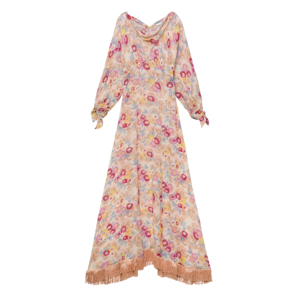 Doen Ophelia Dress in Jardin de Camelias | Maxi Dresses | Coveti