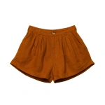 Doen Paige Linen Short in Sedona Clay | Shorts | Coveti