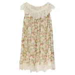 Doen Paloma Dress in Cerise et Fleur | Mini Dresses | Coveti