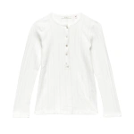 Doen Paola Tee in Salt Quelle Jolie Pointelle | T-Shirts | Coveti