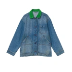 Doen Pascual Jacket in Calgary Wash | Denim Jackets | Coveti