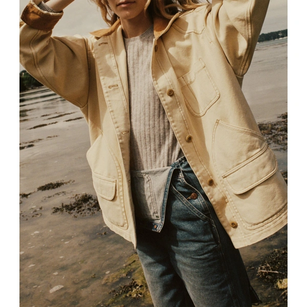 Doen Pascual Jacket in Straw | Jackets | Coveti, view 2