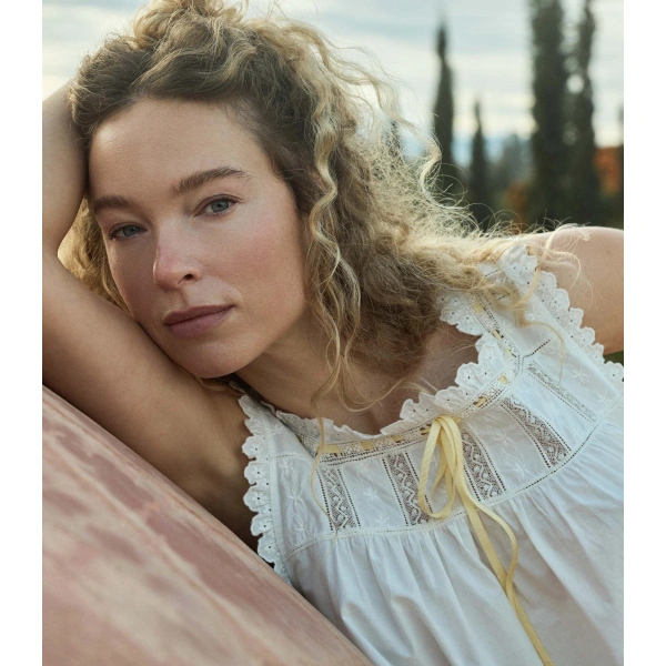 Doen Patience Dress in Salt | Midi Dresses | Coveti, view 5